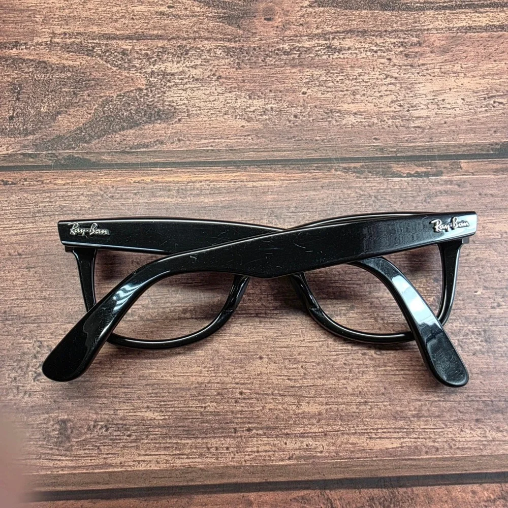 Ray-Ban RB2140 901/58 Original Wayfarer Black Sunglasses Frames 50-22 Italy